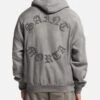Saint Morta Mortal Boxy Hoodie Washed Charcoal