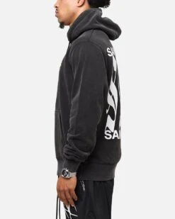 Saint Morta Ye Old Boxy Hoodie Vintage Black -Culture Kings Shop 02053370 YV013 mens 00060