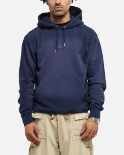 Jordan Flight Fleece Pullover Hoodie Midnight Navy