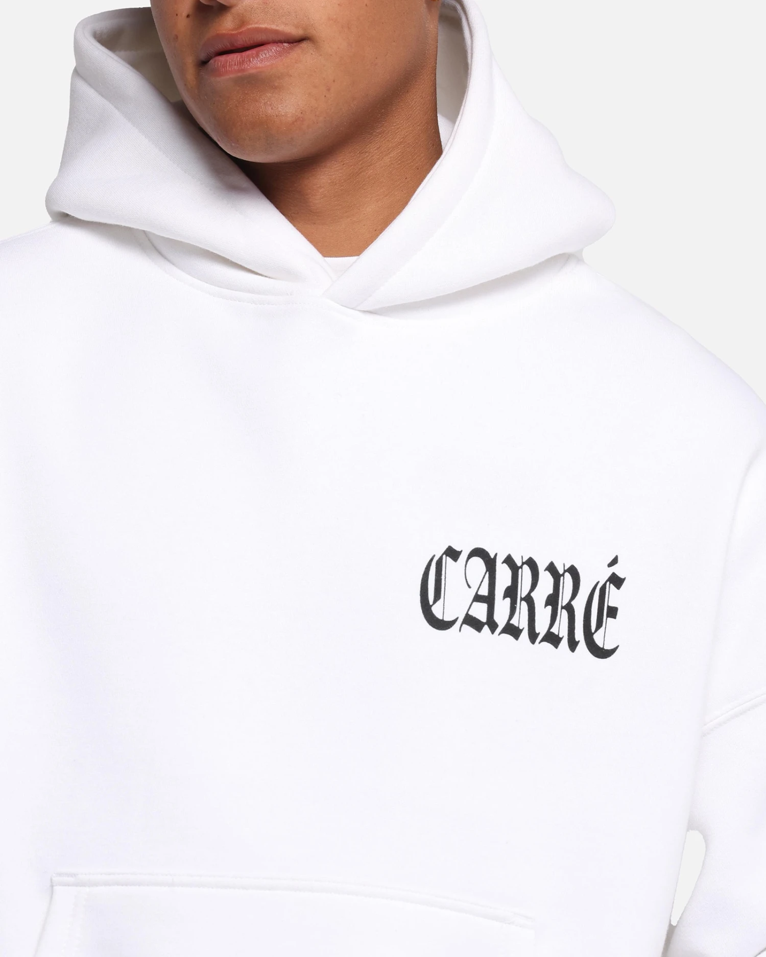 Carre Bulldog Hoodie White 10 Carre Bulldog Hoodie White - Image 8