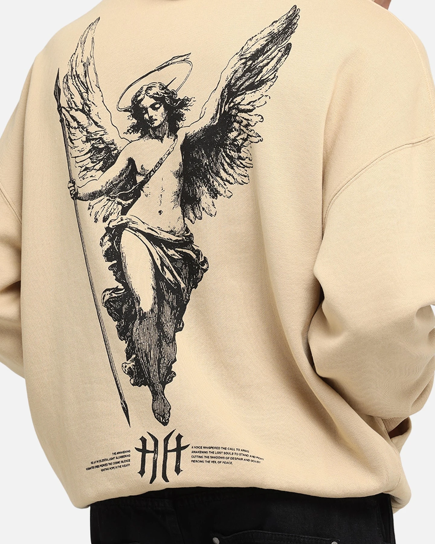 Saint Morta Awakening Boxy Hoodie Stone 9 Saint Morta Awakening Boxy Hoodie Stone - Image 7