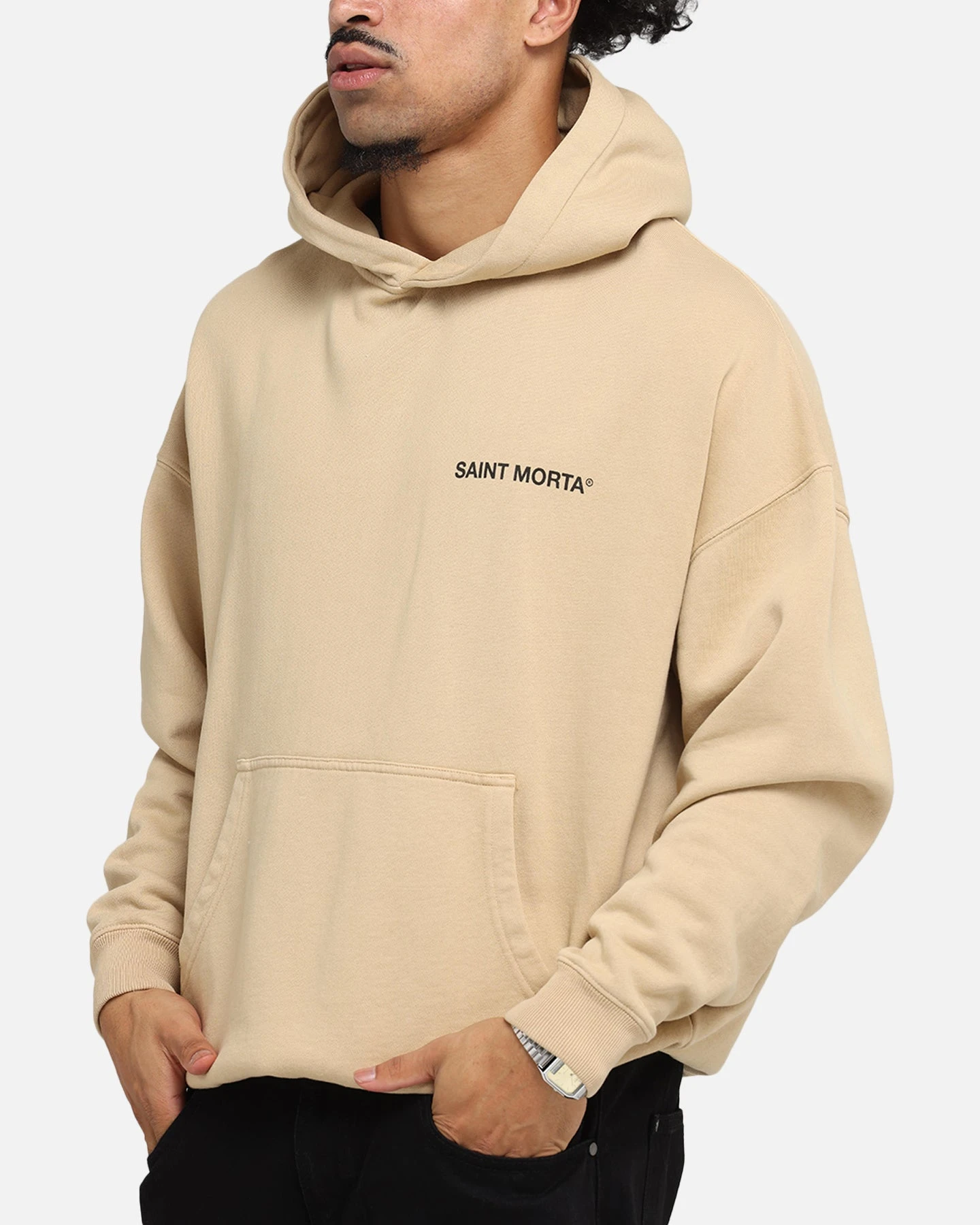 Saint Morta Awakening Boxy Hoodie Stone 10 Saint Morta Awakening Boxy Hoodie Stone - Image 8