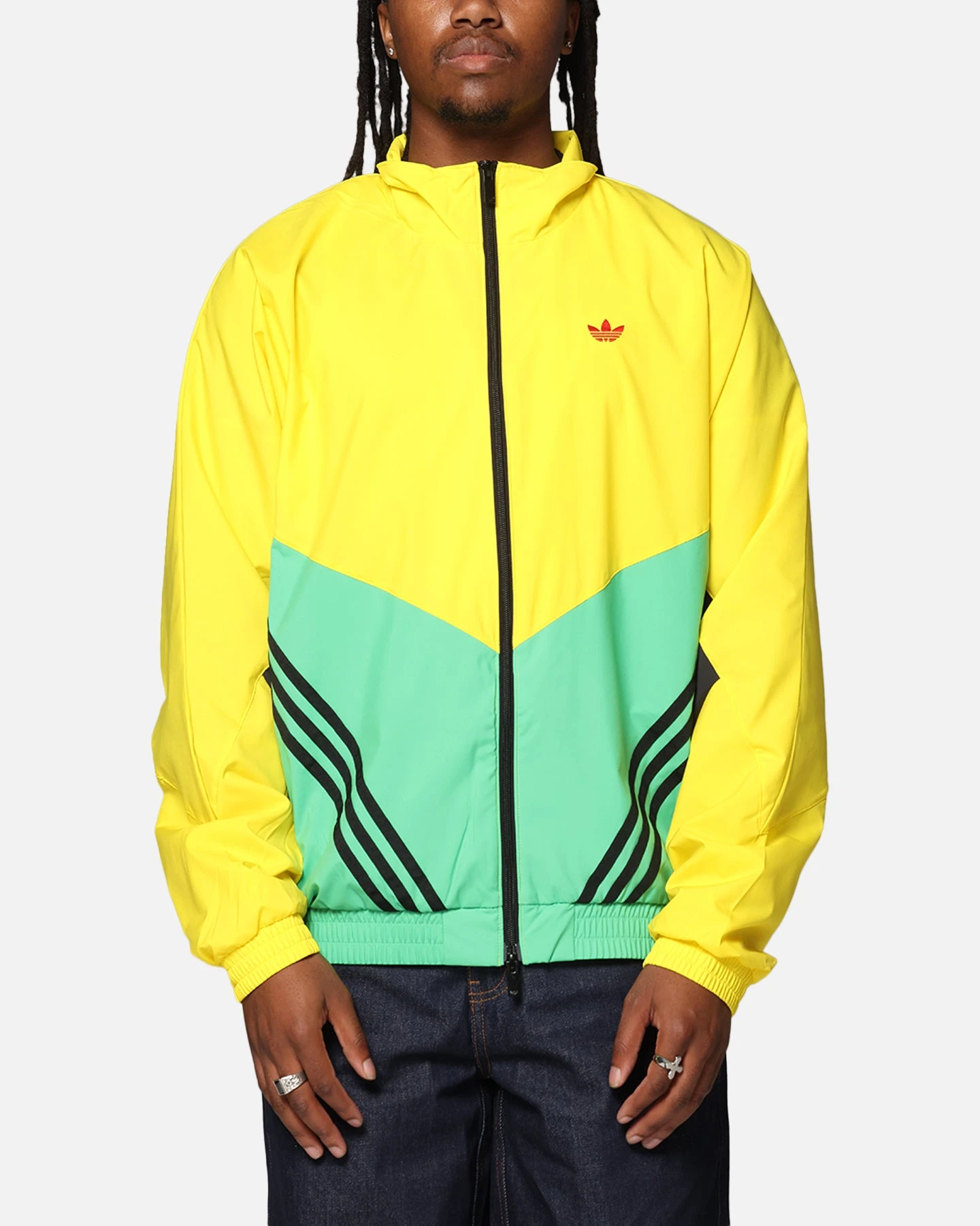 Adidas Originals Track Top Jacket Green/Yellow 3 Adidas Originals Track Top Jacket Green/Yellow