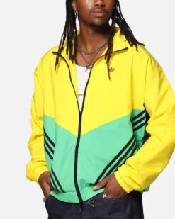 Adidas Originals Track Top Jacket Green/Yellow 14 Adidas Originals Track Top Jacket Green/Yellow -Culture Kings Shop 02053509 YG641 mens 000060