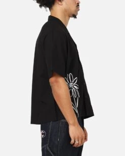 Carre Hand Picked Button Up Shirt Black -Culture Kings Shop 02054134 YB001 mens 0040