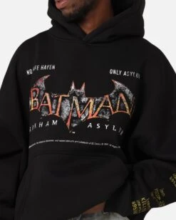 73 Studio X DC Batman Arkham Asylum Premium Hoodie Black -Culture Kings Shop 02054329 YB001 mens 0070