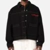 Ed Hardy Coach Denim Jacket Black