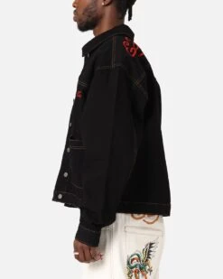 Ed Hardy Coach Denim Jacket Black -Culture Kings Shop 02054536 YB001 mens 0060