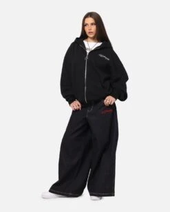 Ed Hardy UV Active Zip Hoodie Black/Multi -Culture Kings Shop 02054938 YB453 womens 0040