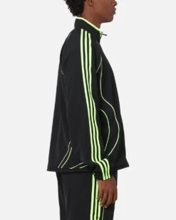 Adidas Teamgeist Adicolor Track Jacket Black/Green -Culture Kings Shop 02055079 YB020 mens 0040