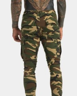 XXIII Sergeant Camo Ripped Jeans Camo 12 XXIII Sergeant Camo Ripped Jeans Camo -Culture Kings Shop 03007590 YC001 mens 041