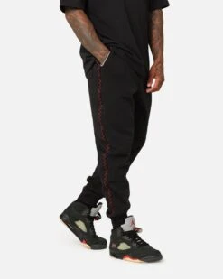 Jordan Flight MVP Fleece Pants Black/Dune Red 14 Jordan Flight MVP Fleece Pants Black/Dune Red -Culture Kings Shop 03011507 YD975 mens 0050