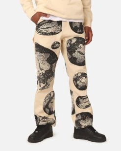 Market Carpenter Pants Ecru -Culture Kings Shop 03011741 YE017 mens 0030