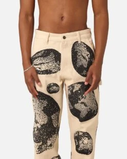 Market Carpenter Pants Ecru -Culture Kings Shop 03011741 YE017 mens 0070