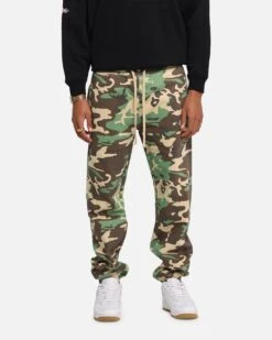 Carré Blanc Sweatpants Woodland Camo