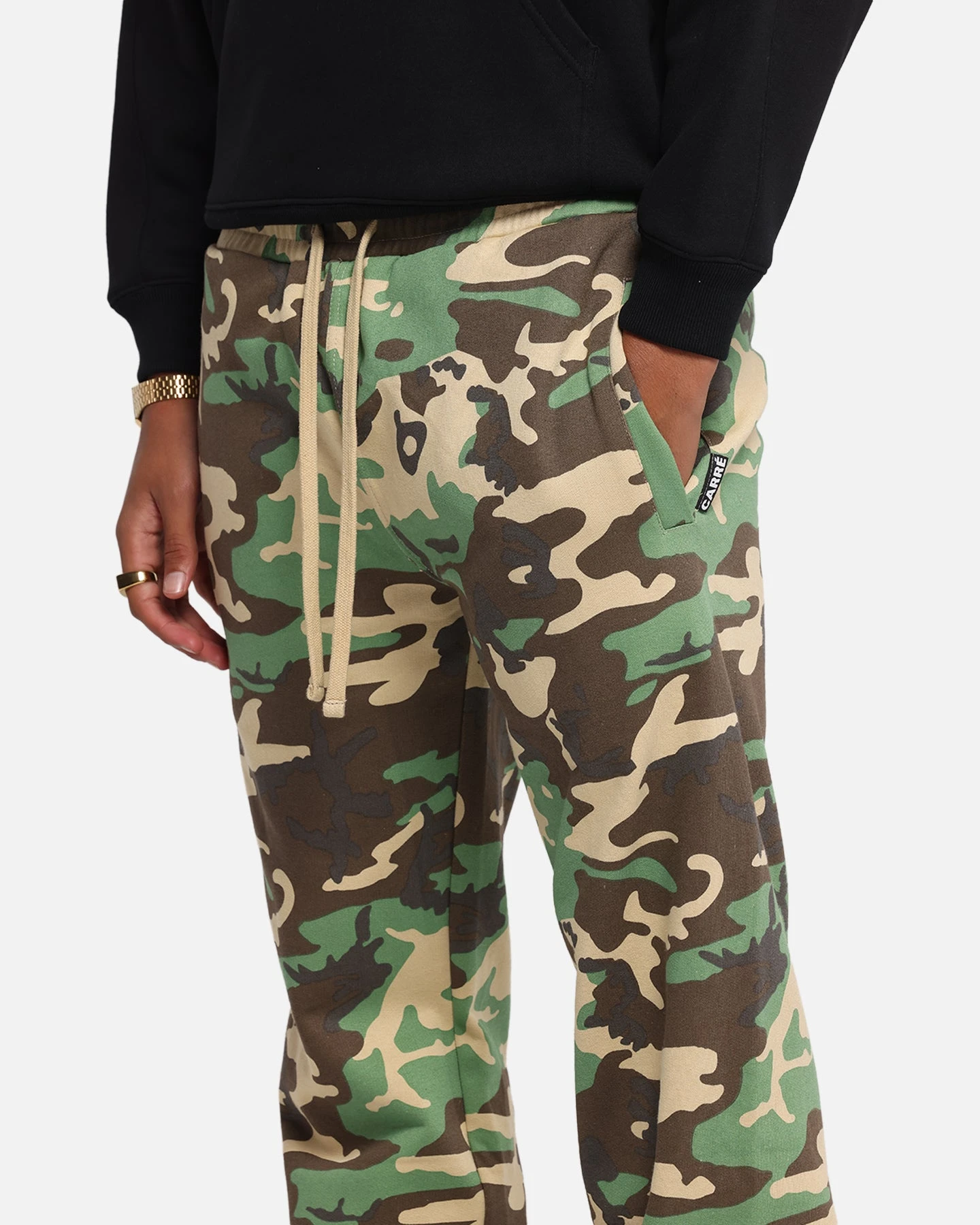 Carré Blanc Sweatpants Woodland Camo 5 Carré Blanc Sweatpants Woodland Camo - Image 3