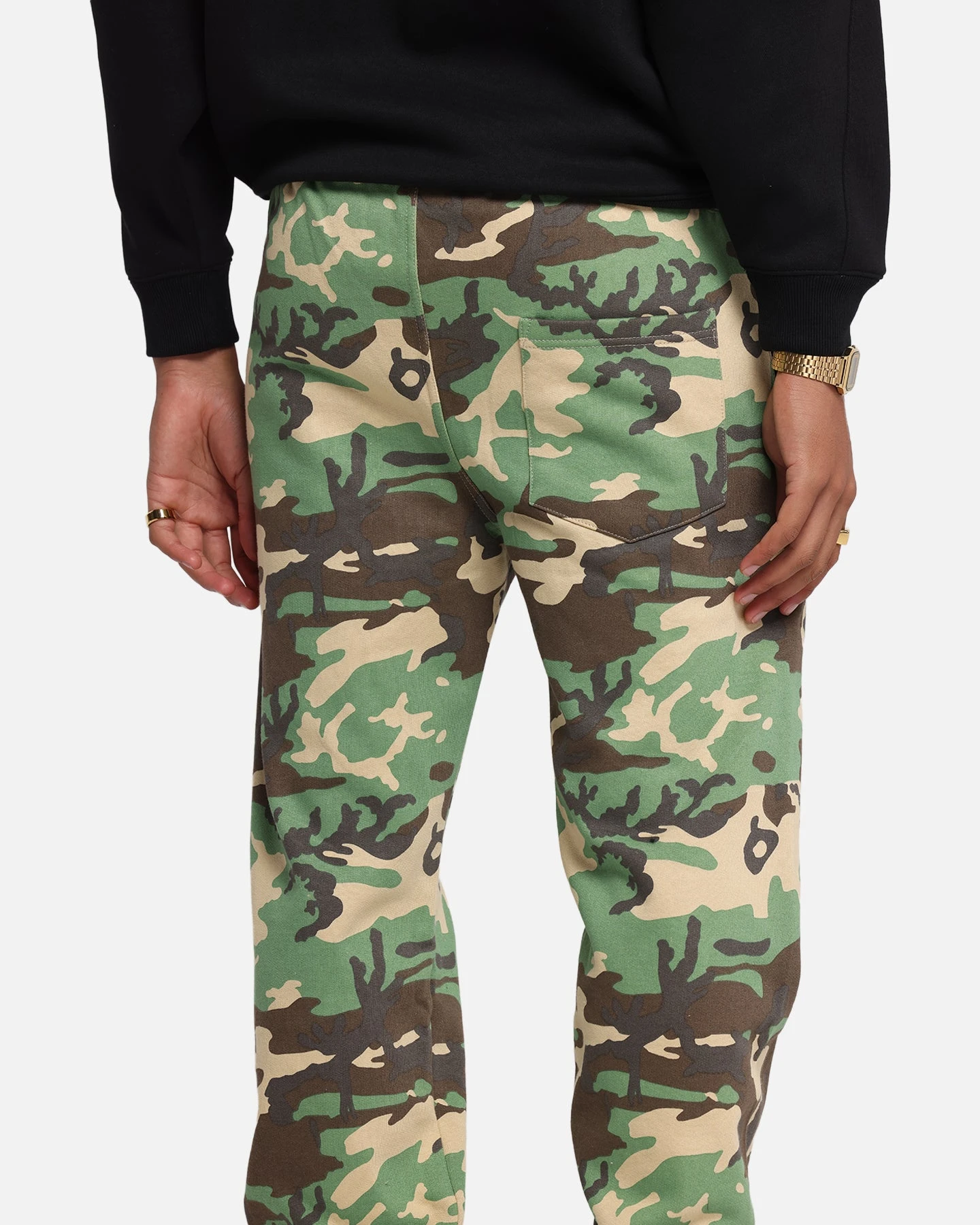 Carré Blanc Sweatpants Woodland Camo 6 Carré Blanc Sweatpants Woodland Camo - Image 4