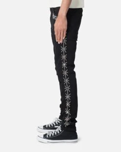 MNML X620 Studded Skinny Denim Jean Black -Culture Kings Shop 03012432 YB001 mens 0030