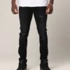 Saint Morta Paisley Summum Jeans Black Shadow -Culture Kings Shop 03012597 YB427 mens 000010