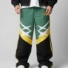 Loiter Hybrid Trackpants Green/Yellow -Culture Kings Shop 03012688 YG641 mens 0010