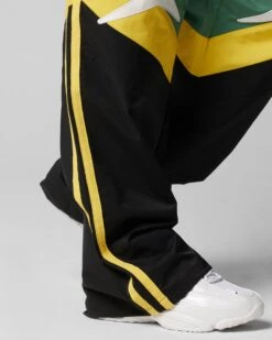 Loiter Hybrid Trackpants Green/Yellow -Culture Kings Shop 03012688 YG641 mens 0040