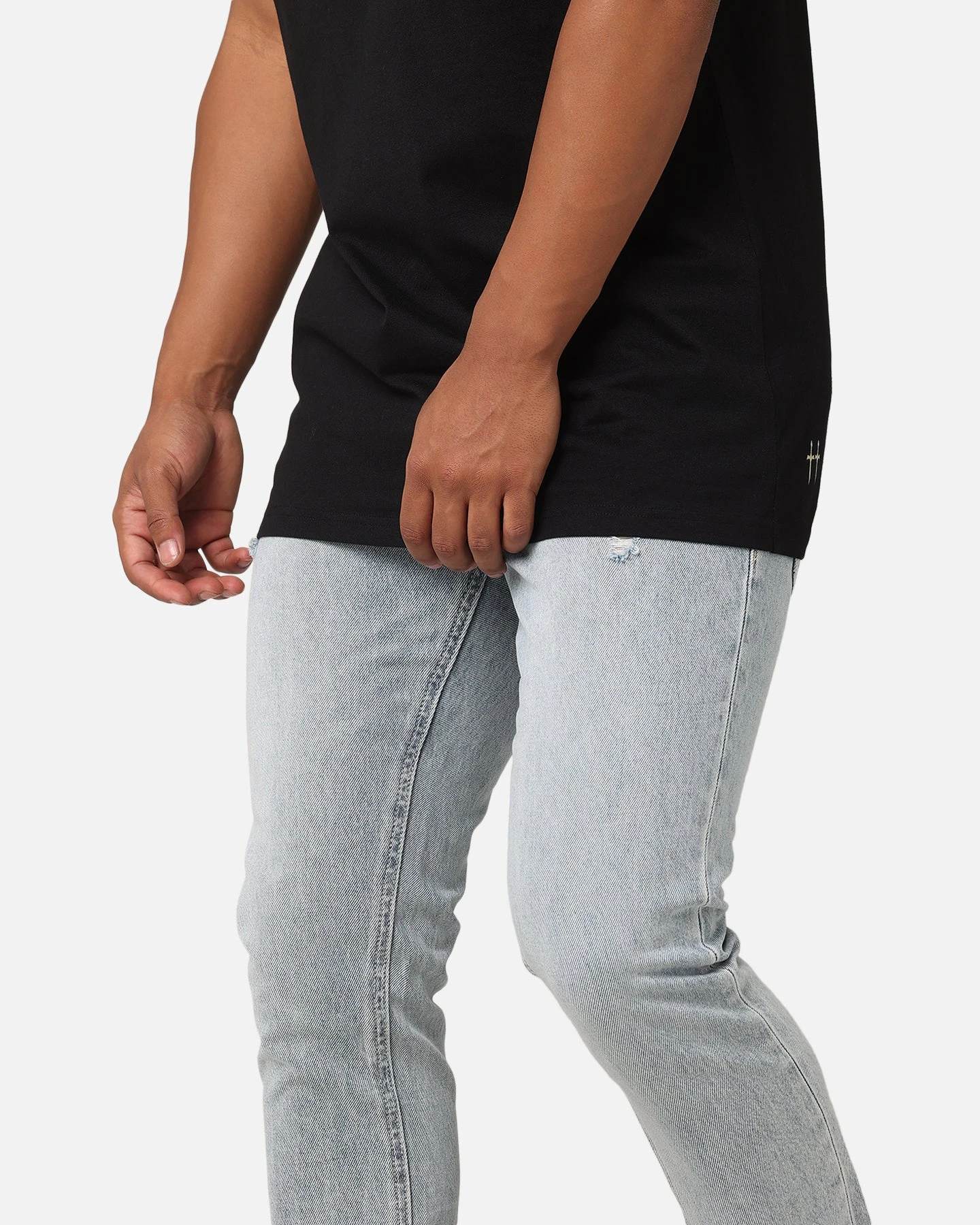 Saint Morta Fimi Distressed Jeans Acidwash Denim 5 Saint Morta Fimi Distressed Jeans Acidwash Denim - Image 3