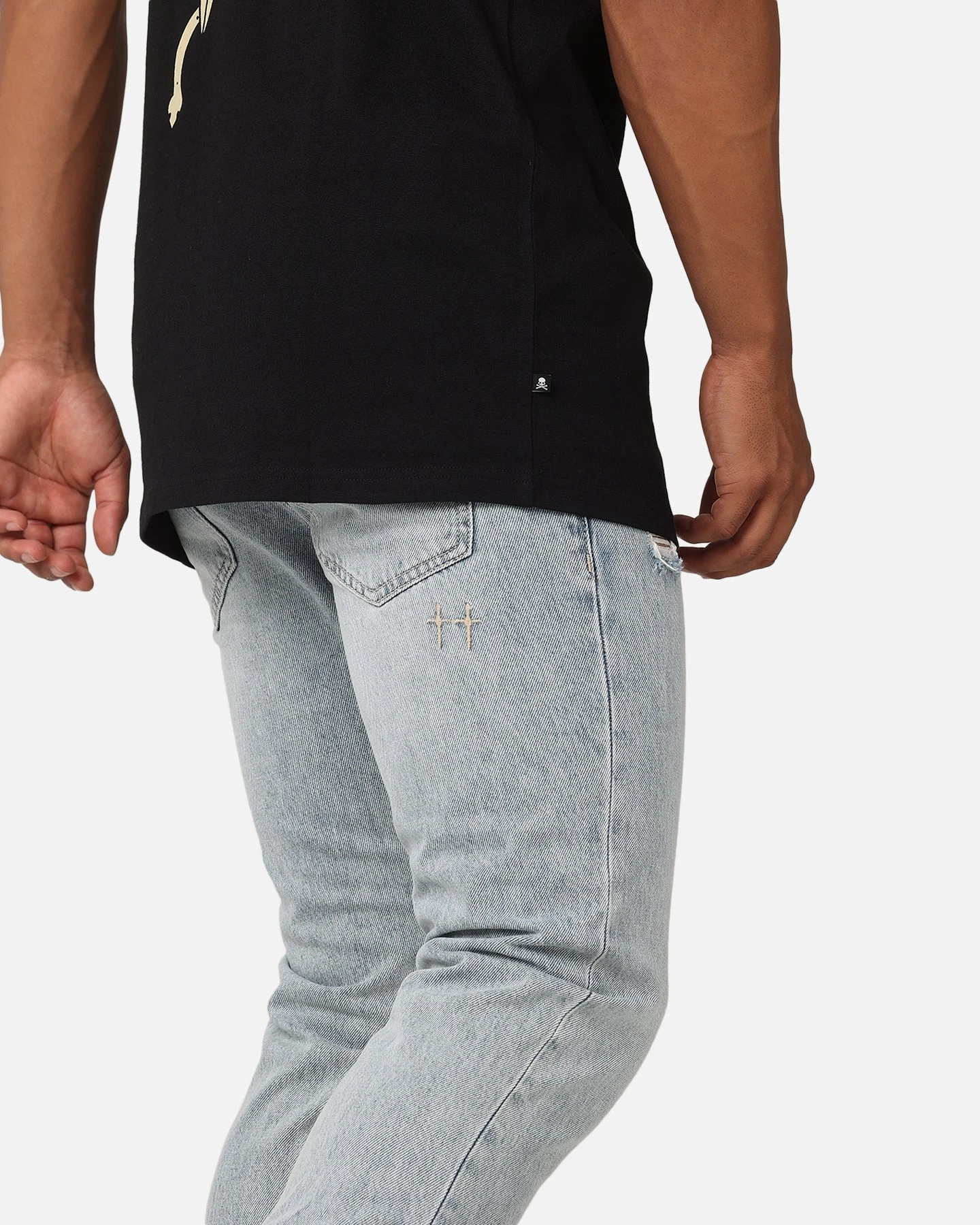 Saint Morta Fimi Distressed Jeans Acidwash Denim 6 Saint Morta Fimi Distressed Jeans Acidwash Denim - Image 4