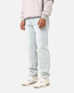 Saint Morta Psykhe Distressed Jeans Light Blue 15 Saint Morta Psykhe Distressed Jeans Light Blue -Culture Kings Shop 03012934 YL200 mens 00060