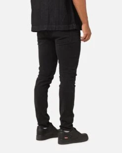 Saint Morta Tapered Denim Jeans Washed Black -Culture Kings Shop 03012950 YW607 mens 00050