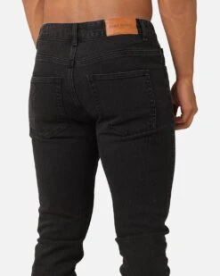 Saint Morta Tapered Denim Jeans Washed Black -Culture Kings Shop 03012950 YW607 mens 00080