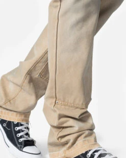 MNML B644 Flare Burnt Cowboy Denim Jeans Black/Brown 13 MNML B644 Flare Burnt Cowboy Denim Jeans Black/Brown -Culture Kings Shop 03013036 YB013 mens 0060