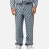 XXIII Checker Board Denim Jeans Blue -Culture Kings Shop 03013165 YX001 mens 00010