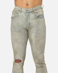 Saint Morta Dynasty Dirty Distressed Jeans Dirty Denim -Culture Kings Shop 03013349 YE234 mens 0070
