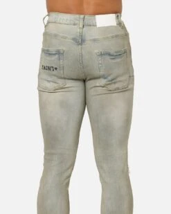 Saint Morta Dynasty Dirty Distressed Jeans Dirty Denim -Culture Kings Shop 03013349 YE234 mens 0080